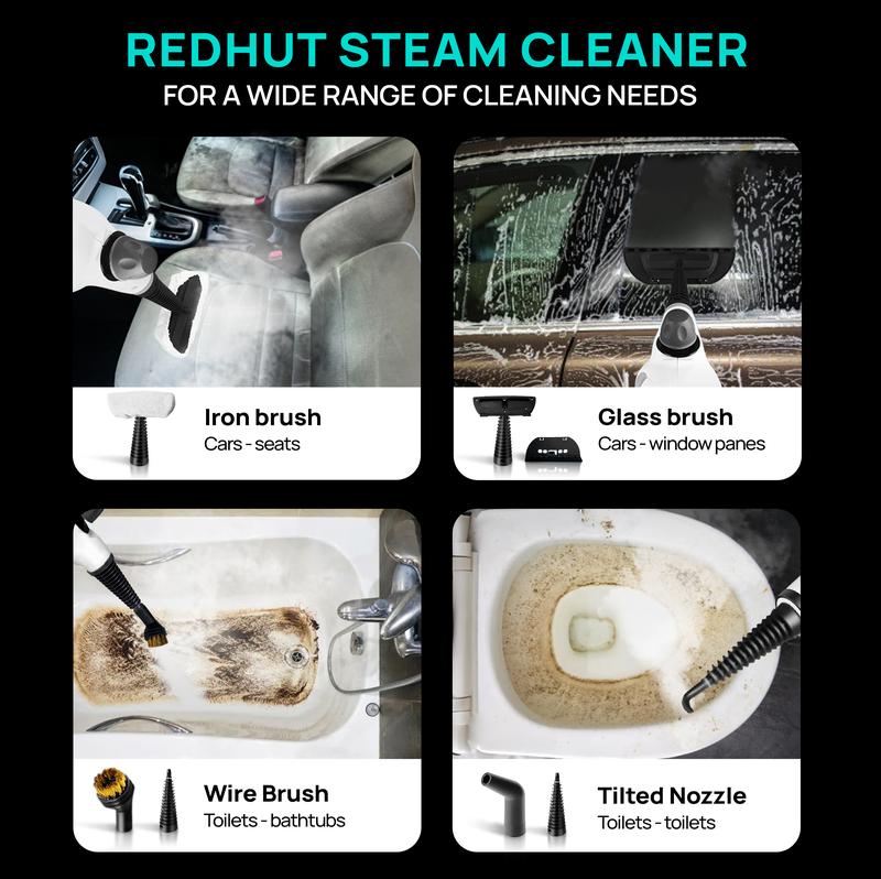 Redhut Handheld Pressurized Multifunctional Steam Cleaner