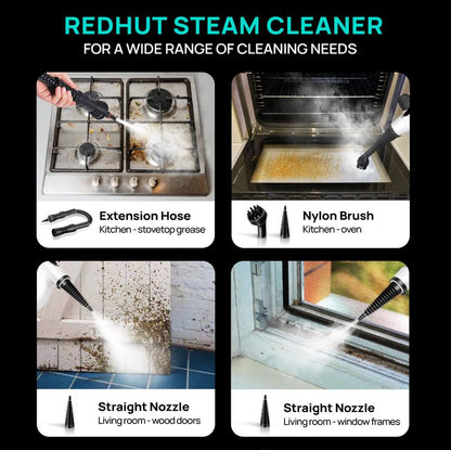 Redhut Handheld Pressurized Multifunctional Steam Cleaner