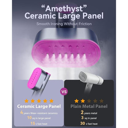 Handheld steam iron, 2-in-1 steam ironing machine