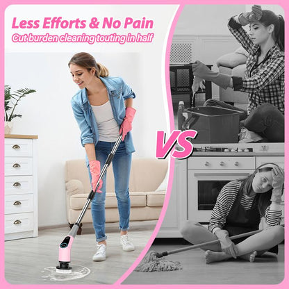 Dovety Electric Cleaning Brush, Wireless Rotary Cleaner