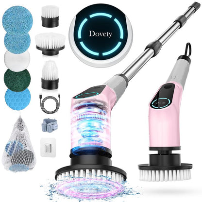 Dovety Electric Cleaning Brush, Wireless Rotary Cleaner