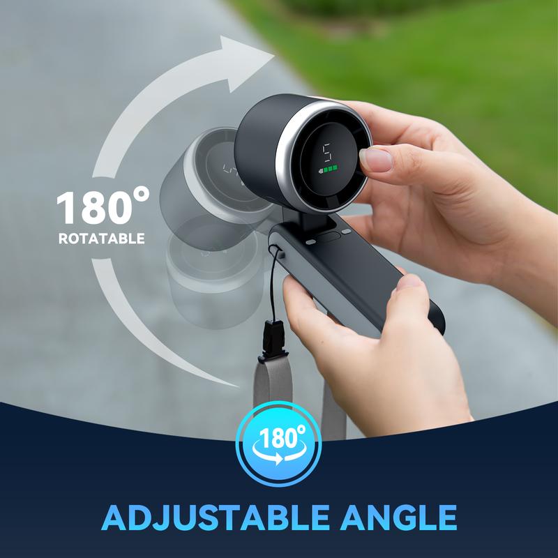 PLAYHOT Portable Handheld Turbo Fan