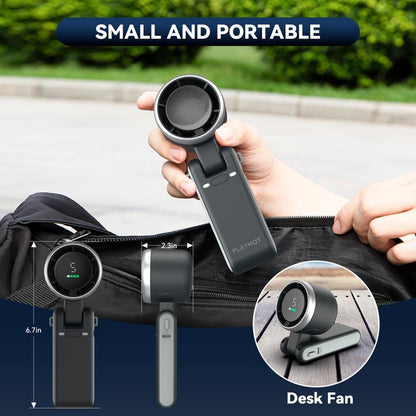 PLAYHOT Portable Handheld Turbo Fan