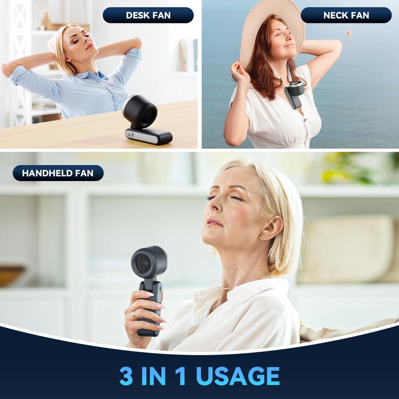 PLAYHOT Portable Handheld Turbo Fan